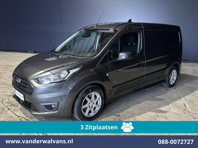 Ford TRANSIT CONNECT 1.5 EcoBlue L2H1 Euro6 Airco | 3-Zits | Camera | Navigatie | LM velgen Verwarmde voorruit, Parkeersensoren, Bijrijdersbank