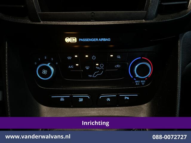Ford TRANSIT CONNECT 1.5 EcoBlue 100pk L1H1 Inrichting Euro6 Airco | Cruisecontrol | Verwarmde Voorruit Sidebars, Parkeersensoren