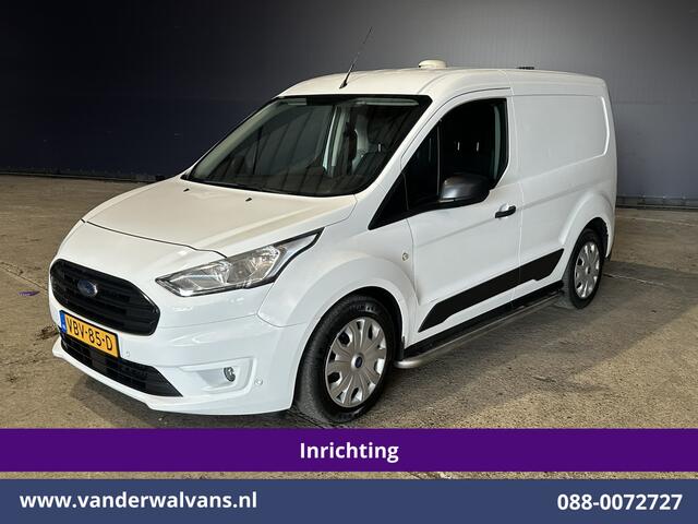Ford TRANSIT CONNECT 1.5 EcoBlue 100pk L1H1 Inrichting Euro6 Airco | Cruisecontrol | Verwarmde Voorruit Sidebars, Parkeersensoren