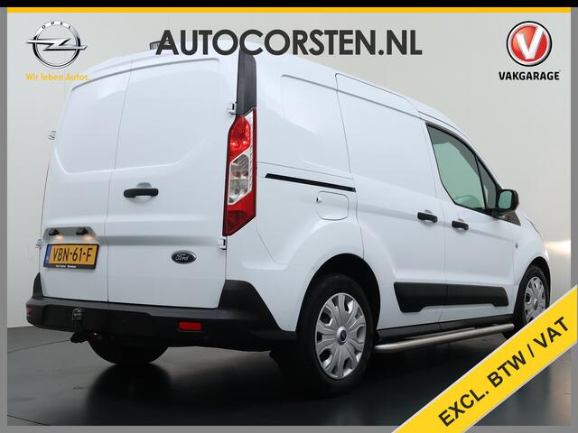 Ford TRANSIT CONNECT 1.5TDCI 100PK Trekhaak Kast Cruise Airco PDC-v+a EURO6 Sidebars L1H1 Trend HP Betonplex Vloer Wandbetimmering Kasteninbouw Schuifdeur Achterdeuren Origineel Nederlandse Auto Laadvermogen 844kg !