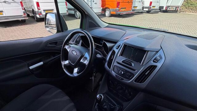 Ford TRANSIT CONNECT 1.5 TDCI 74KW 100PK L2 MAXI EURO 6 3 ZITS BIJRIJDERSBANK/ AIRCO/ CRUISE CONTROL/ TREKHAAK/ 100% DEALERONDERHOUDEN