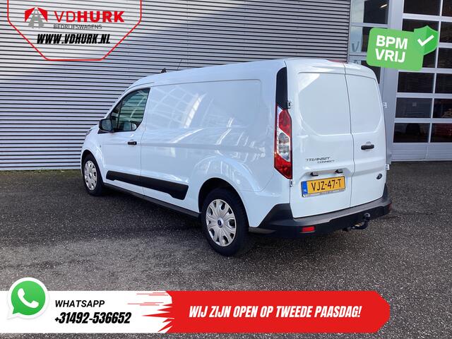 Ford TRANSIT CONNECT 1.0 100 pk L2 BENZINE NL Auto/ 3 Pers./ Trekhaak/ DAB/ Cruise/ Airco