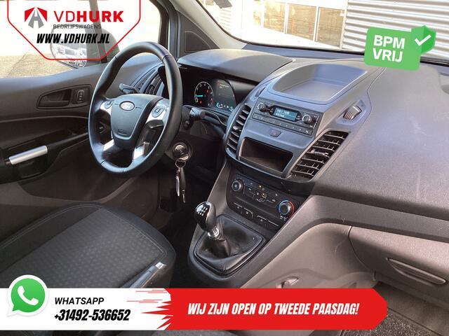 Ford TRANSIT CONNECT 1.0 100 pk L2 BENZINE NL Auto/ 3 Pers./ Trekhaak/ DAB/ Cruise/ Airco