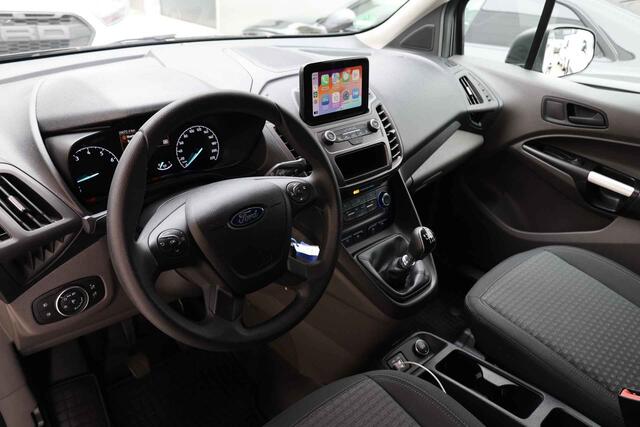 Ford TRANSIT CONNECT 1.5 EcoBlue L2 | CarPlay | Camera | Navigatie | Cruise control | Trekhaak | Elek. ramen | Climate control | PDC | NAP Logisch | Nieuwe APK | Dealer onderhouden