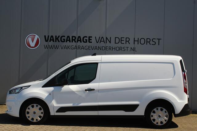 Ford TRANSIT CONNECT 1.5 EcoBlue L2 Trend 3 Persoons, Airco, laadruimte Lang, schuifdeur re., spiegels verwarmb., telefoonvoorb., pdc achter,