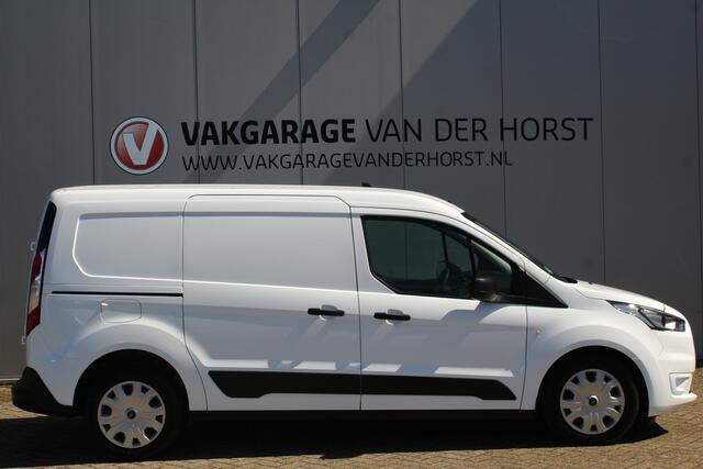 Ford TRANSIT CONNECT 1.5 EcoBlue L2 Trend 3 Persoons, Airco, laadruimte Lang, schuifdeur re., spiegels verwarmb., telefoonvoorb., pdc achter,