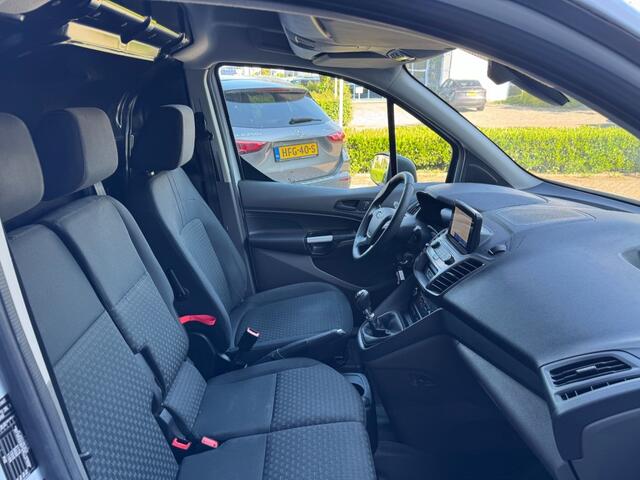 Ford TRANSIT CONNECT 1.5 TDCi Airco, 3-pers, verwarmde voorruit, navi, camera, Schuifdeur,