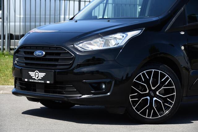 Ford TRANSIT CONNECT 1.5 EcoBlue L2 Black Edition Camera, Cruise, Sensoren, Stoelverwarming, Automaat, 100pk, Multimedia, Trekhaak, Uniek!