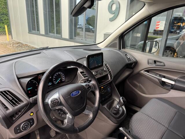 Ford TRANSIT CONNECT 1.5 TDCi Airco, verwarmde voorruit, 3-pers, navi, camera, Schuifdeur,