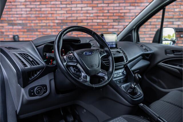 Ford TRANSIT CONNECT 1.0 Ecoboost L2 | 3-Zitter | Sortimo inrichting | Navigatie | Camera | CarPlay | Stoelverwarming | Airco | MF Stuur | Dealer onderhouden | Nieuwe APK