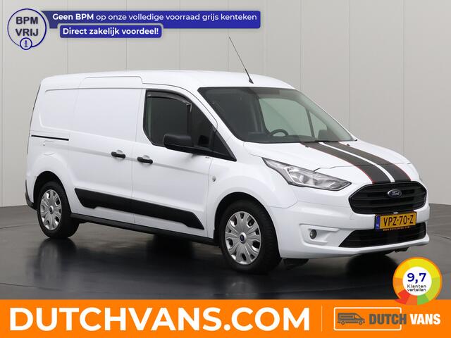 Ford TRANSIT CONNECT 1.5 EcoBlue Lang | 3-Zits | Multimedia | Airco | Cruise | Trekhaak | Betimmering