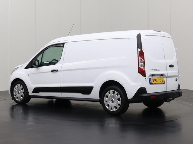 Ford TRANSIT CONNECT 1.5 EcoBlue Lang | 3-Zits | Multimedia | Airco | Cruise | Trekhaak | Betimmering