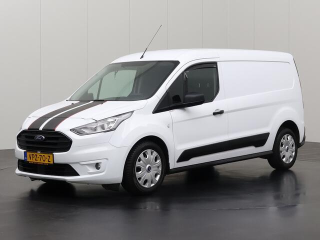 Ford TRANSIT CONNECT 1.5 EcoBlue Lang | 3-Zits | Multimedia | Airco | Cruise | Trekhaak | Betimmering