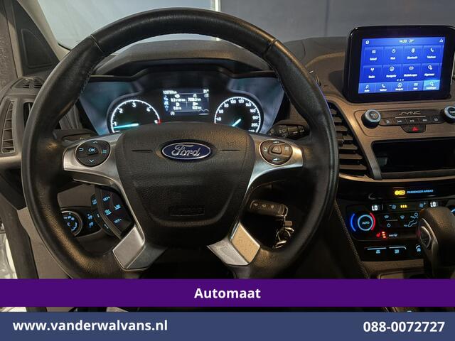 Ford TRANSIT CONNECT 1.5 EcoBlue 120pk Automaat L2H1 Inrichting Euro6 Airco | Navigatie | Camera | LM velgen | Apple Carplay Android Auto, Cruisecontrol, Trekhaak, Verwarmde voorruit, Stoelverwarming, Parkeersensoren