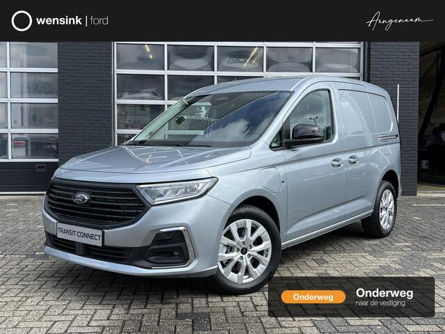 Ford TRANSIT CONNECT 1.5 EcoBoost PHEV L1 Limited 150pk! Adaptieve verlichting, Dubbele Zijschuifdeur, AGR Stoel, Stuurverwarming, Adaptieve cruise control, Achteruitrijcamera!