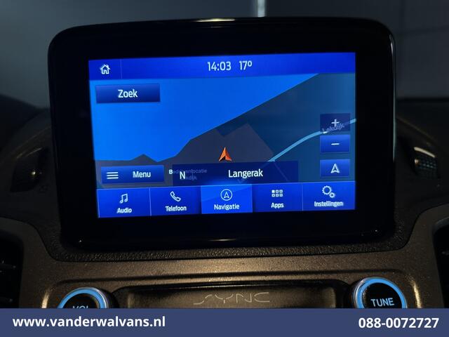 Ford TRANSIT CONNECT 1.5 EcoBlue L1H1 Euro6 Airco | Navigatie | Camera | Apple Carplay | Android Auto Parkeersensoren, Verwarmde voorruit