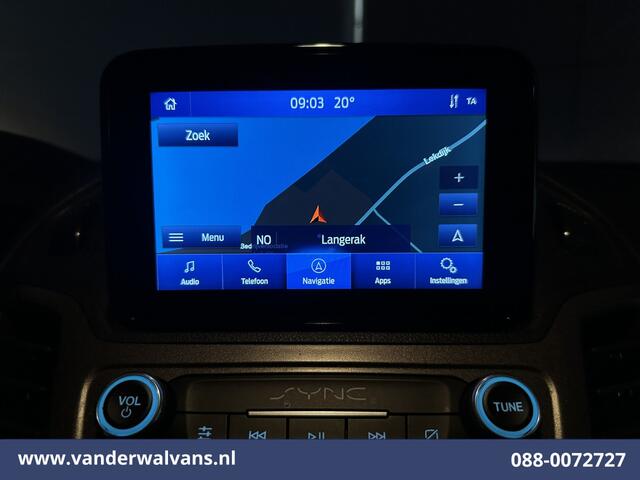 Ford TRANSIT CONNECT 1.5 EcoBlue 100pk L2H1 Euro6 Airco | Camera | Navigatie | Apple Carplay | Android Auto Parkeersensoren, Verwarmde Voorruit