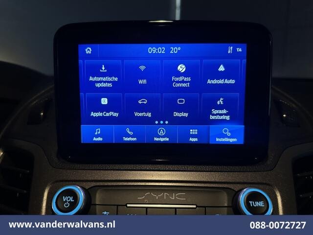 Ford TRANSIT CONNECT 1.5 EcoBlue 100pk L2H1 Euro6 Airco | Camera | Navigatie | Apple Carplay | Android Auto Parkeersensoren, Verwarmde Voorruit
