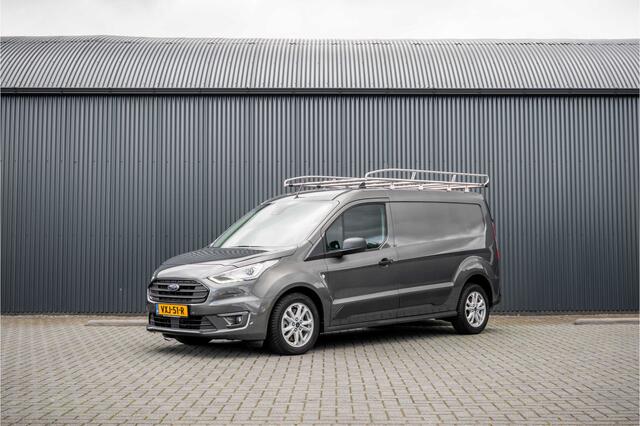 Ford TRANSIT CONNECT 1.5 EcoBlue L2H1 | 3-Zits | Camera | Carplay | Cruise | PDC | Airco | Trekhaak | Imperiaal