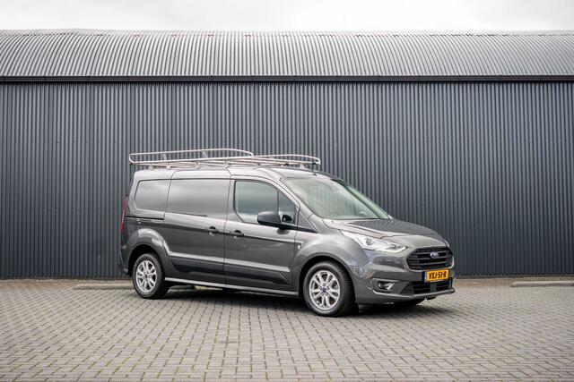 Ford TRANSIT CONNECT 1.5 EcoBlue L2H1 | 3-Zits | Camera | Carplay | Cruise | PDC | Airco | Trekhaak | Imperiaal
