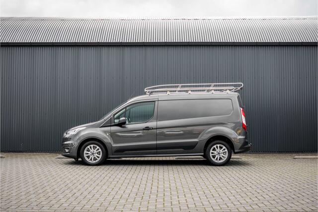 Ford TRANSIT CONNECT 1.5 EcoBlue L2H1 | 3-Zits | Camera | Carplay | Cruise | PDC | Airco | Trekhaak | Imperiaal