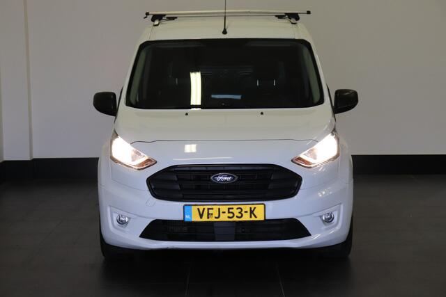 Ford TRANSIT CONNECT 1.5 EcoBlue 100PK L2 - Airco - Cruise - Trekhaak - Verw. voorruit - €8.450,- Ex. BTW