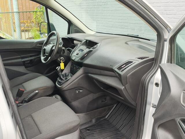 Ford TRANSIT CONNECT 1.5TDCI Euro 6 Imperiaal Airco Bluetooth Connect Pack Betonplex Vloer Wandbetimmering Tussenwand Origineel Nederlandse Auto