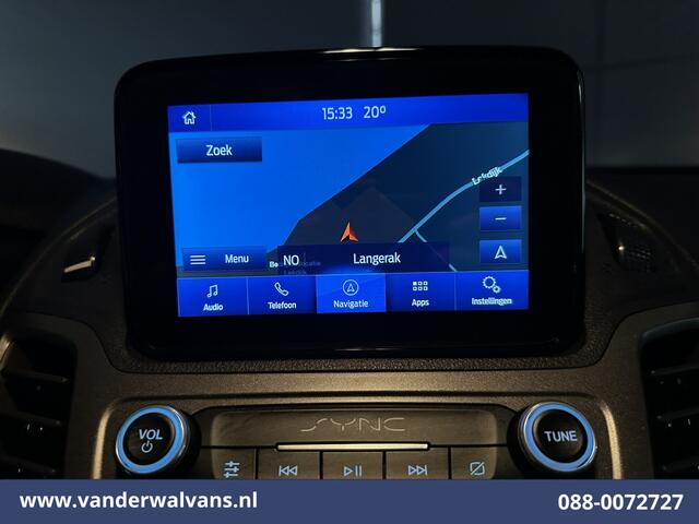Ford TRANSIT CONNECT 2.0 TDCI 120pk L2H1 Euro6 Airco | Camera | Navigatie | Android Auto | Stoelverwarming | Verwarmde Voorruit Parkeersensoren, 1500kg trekvermogen