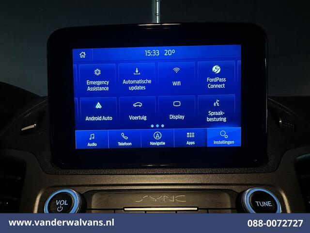 Ford TRANSIT CONNECT 2.0 TDCI 120pk L2H1 Euro6 Airco | Camera | Navigatie | Android Auto | Stoelverwarming | Verwarmde Voorruit Parkeersensoren, 1500kg trekvermogen
