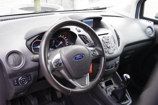 Ford TRANSIT COURIER 1.5 TDCI 100PK, E6, AIRCO, CRUISE, NAVI, STOELVERWARMING, BLUETOOTH, SCHUIFDEUR, NL AUTO, NAP