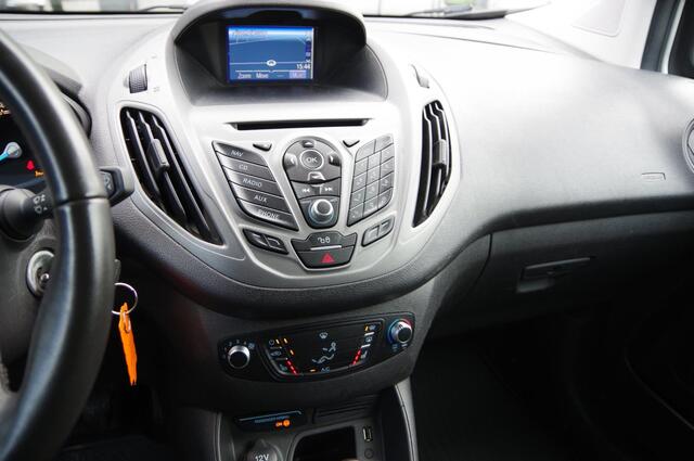 Ford TRANSIT COURIER 1.5 TDCI 100PK, E6, AIRCO, CRUISE, NAVI, STOELVERWARMING, BLUETOOTH, SCHUIFDEUR, NL AUTO, NAP