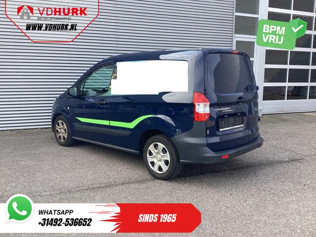 Ford TRANSIT COURIER 1.0 EcoBoost 100 pk BPM-vrij BENZINE/ Lage KM-stand!/ Voorruit verw./ Airco