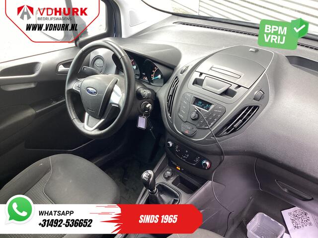 Ford TRANSIT COURIER 1.0 EcoBoost 100 pk BPM-vrij BENZINE/ Lage KM-stand!/ Voorruit verw./ Airco