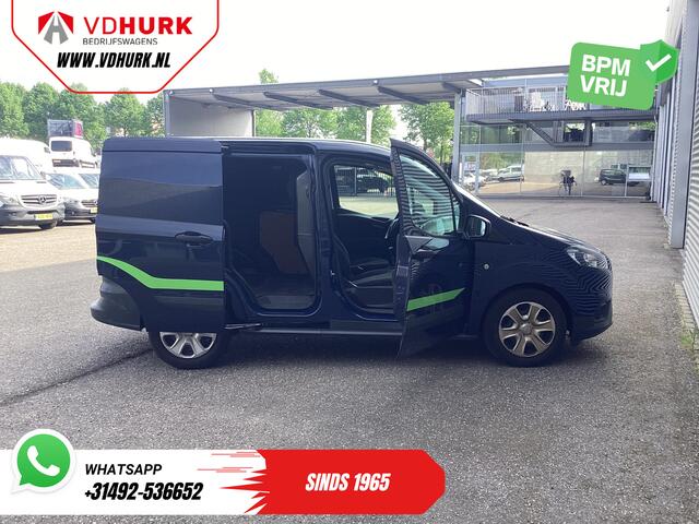 Ford TRANSIT COURIER 1.0 EcoBoost 100 pk BPM-vrij BENZINE/ Lage KM-stand!/ Voorruit verw./ Airco