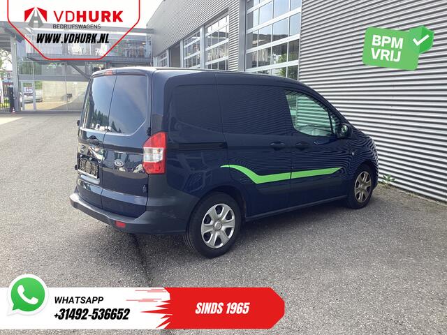 Ford TRANSIT COURIER 1.0 EcoBoost 100 pk BPM-vrij BENZINE/ Lage KM-stand!/ Voorruit verw./ Airco