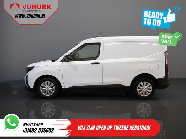 Ford TRANSIT COURIER 1.0 Trend 100 pk BENZINE BPM VRIJ! Garantie 05-2029/ Carplay/ Virtual Cockpit/ Airco/ Cruise
