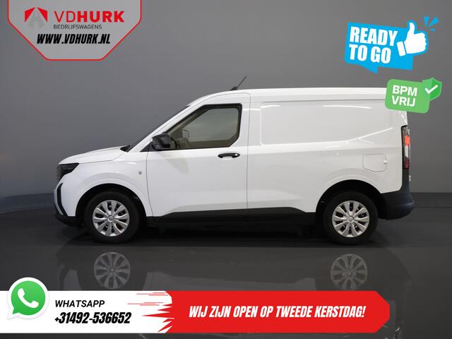 Ford TRANSIT COURIER 1.0 Trend 100 pk BENZINE BPM VRIJ! Garantie 05-2029/ Carplay/ Virtual Cockpit/ Airco/ Cruise