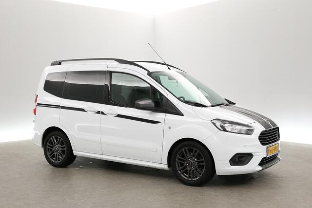 Ford TRANSIT COURIER 1.5 TDCI Sport 100PK 6-bak | 2xSchuifdeur | Airco | Camera | Carplay | Striping | Stoelverw.