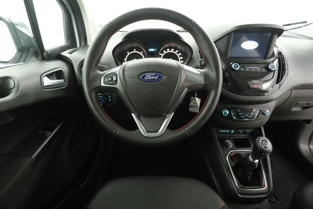 Ford TRANSIT COURIER 1.5 TDCI Sport 100PK 6-bak | 2xSchuifdeur | Airco | Camera | Carplay | Striping | Stoelverw.