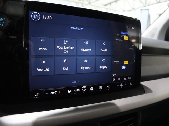 Ford TRANSIT COURIER E-Transit Limited 44 kWh 17'' LICHTMETALEN VELGEN, WINTERPACK, CLIMATE CONTROL, ACHTERUITRIJ CAMERA + PARKEERSENSOREN VOOR, DRIVER ASSISTANCE PACK INCL. NAVIGATIE, 16'' RESERVEWIEL, LED LAADRUIMTEVERLICHTING , LAADVLOERBESCHERMING, RUBBER , TREKHAAK