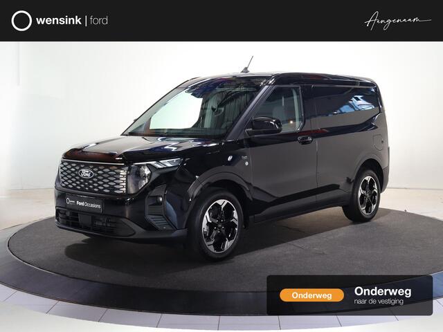 Ford TRANSIT COURIER E-Transit Limited 46 kWh 17'' LICHTMETALEN VELGEN, WINTERPACK, CLIMATE CONTROL, ACHTERUITRIJ CAMERA + PARKEERSENSOREN VOOR, DRIVER ASSISTANCE PACK INCL. NAVIGATIE, 16'' RESERVEWIEL, LED LAADRUIMTEVERLICHTING , LAADVLOERBESCHERMING, RUBBER , TREKHAAK