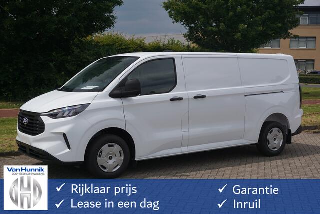 Ford TRANSIT CUSTOM 300L 170PK Trend MY2024 AUT 13" Sync Navi, Camera, Adap Cruise, 2x Schuifdeur!! NR. M368*