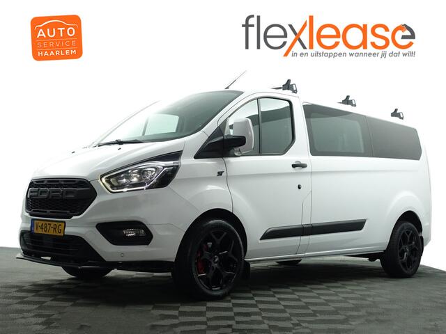 Ford TRANSIT CUSTOM 300 2.0 TDCI L2 Sportline- Dubbele Cabine, 5/6 Pers, Xenon Led, Stoelverwarming, Clima, Mf Stuur