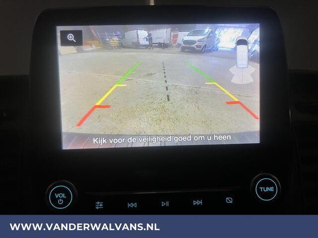 Ford TRANSIT CUSTOM 2.0 TDCI L2H1 Euro6 Airco | Camera | Apple Carplay | LED | Cruisecontrol 2800kg trekvermogen, Android Auto, Parkeersensoren, Verwarmde voorruit, Bijrijdersbank