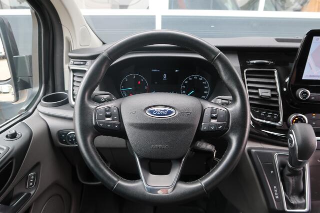 Ford TRANSIT CUSTOM 320 2.0 TDCI L2H1 Sport AUT/ LED/ CAMERA/ ACC/ CLIMA/ 2X DEUR/ TREKHAAK