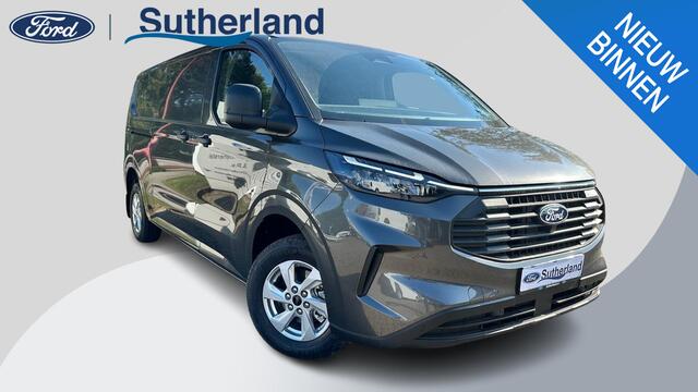 Ford TRANSIT CUSTOM 320 2.0 TDCI L2H1 Trend SCI Automaat 136pk | Adaptive cruise control | Dubbele schuifdeur | 8-weg bestuurderstoel + passagiersstoel | Stoelverwarming | Dodehoeksensoren | Navigatie | Elektrische inklapbare spiegels | 16 inch lichtmetalen velgen | Full LED