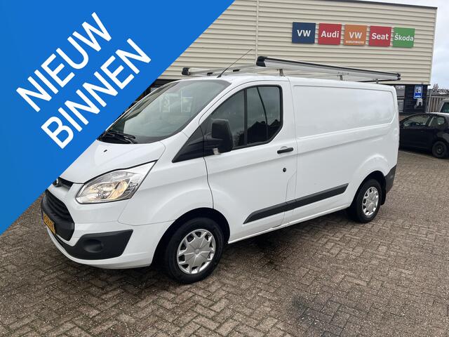 Ford TRANSIT CUSTOM 270 2.0 TDCI L1H1 Trend Euro 6, btw verrekenbaar, PDc, trekhaak, RVS imperiaal, 3 zitbank, betimmering, goed onderhouden