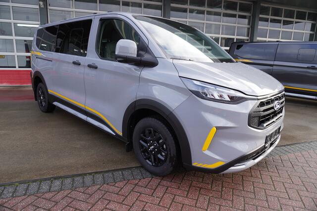 Ford TRANSIT CUSTOM 320L 2.0 TDCI 170PK L2H1 Trail DC AWD Automaat Schuifdeur links en rechts Climate | Adap.Cruise | Navi | 360Camera | Blis