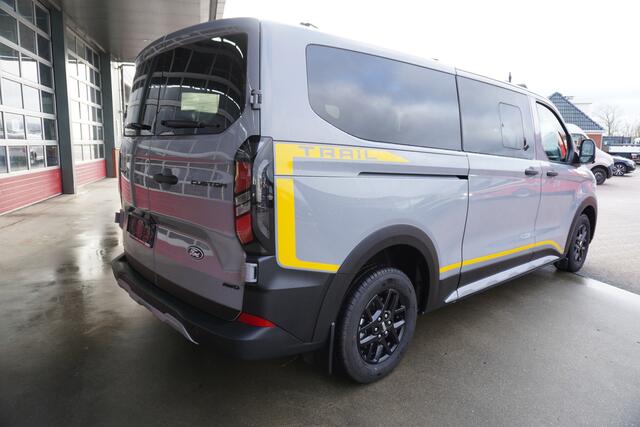 Ford TRANSIT CUSTOM 320L 2.0 TDCI 170PK L2H1 Trail DC AWD Automaat Schuifdeur links en rechts Climate | Adap.Cruise | Navi | 360Camera | Blis
