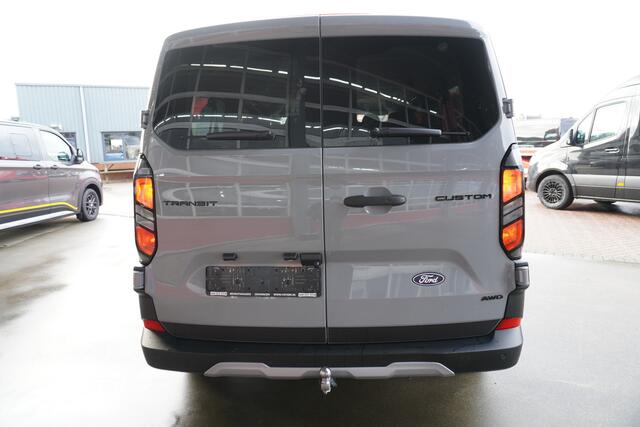 Ford TRANSIT CUSTOM 320L 2.0 TDCI 170PK L2H1 Trail DC AWD Automaat Schuifdeur links en rechts Climate | Adap.Cruise | Navi | 360Camera | Blis
